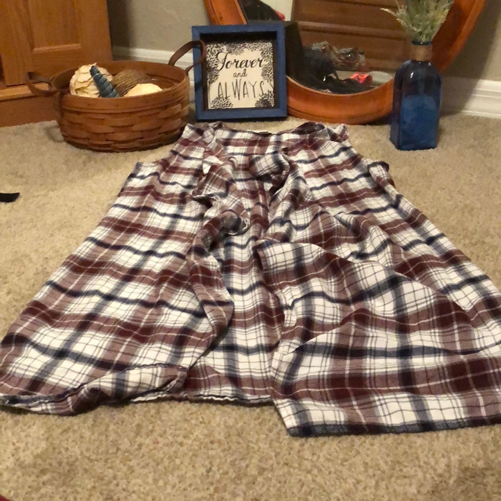 Plaid vest